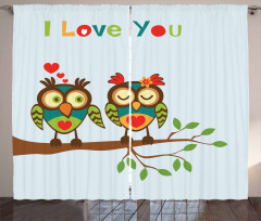 Affection Message Curtain