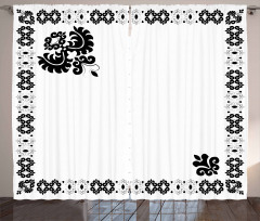 Oriental Frame Curtain