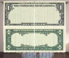 Dollar Buck Curtain
