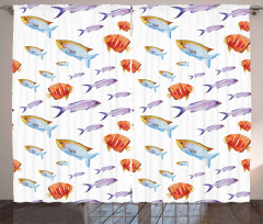 Goldfish and Mackerel Curtain