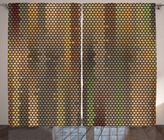 Disco Party Dots Curtain