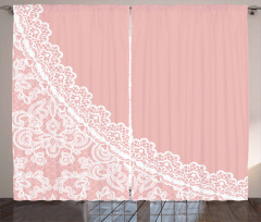 Lace Style Border Curtain