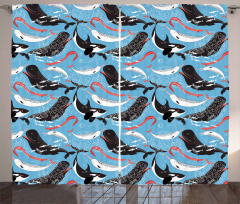 Arctic Ocean Fauna Curtain