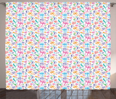 Kids Baby Doodle Curtain