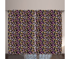 Wild Exotic Animal Curtain