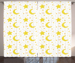 Sleeping Moon Curtain