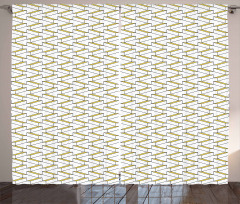 Brick Design Curtain