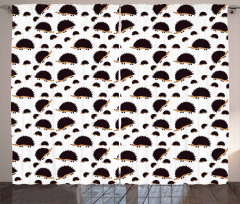 Porcupine Characters Curtain