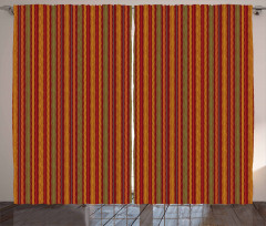 Abstract Tribal Layout Curtain