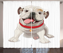 Pure Breed Puppy Curtain