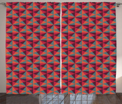 Triangles Mosaic Curtain