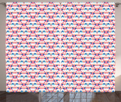 Squares Color Boxes Curtain