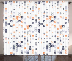 Square Composition Curtain