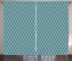 Wavy Lines Tile Curtain
