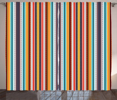Vertical Stripes Pattern Curtain
