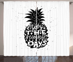 Pineapple Hawaii Fruit Curtain