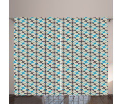 Daisies and Diamonds Curtain