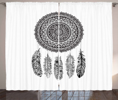 Aztec Dream Catcher Curtain