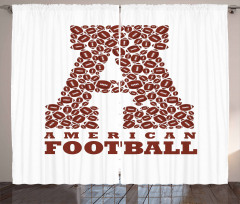 American Football Curtain