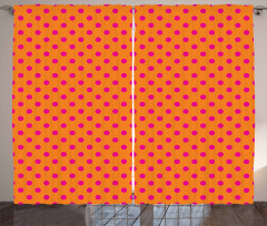 Abstract Polka Dot Curtain