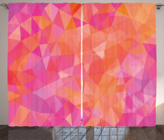 Polygonal Art Curtain