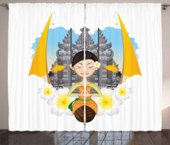 Traditional Girl Curtain