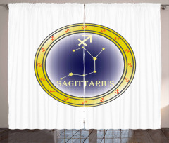 Horoscope Stars Curtain