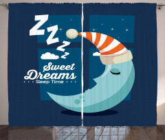 Bedtime Sleep Moon Curtain