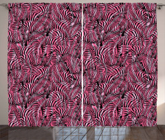 Safari Art Pattern Curtain