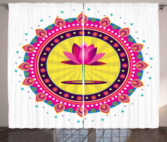 Boho Ornament Curtain