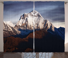 Panoramic Dhaulagiri Curtain