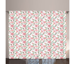 Flourishing Wild Blooms Curtain