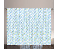 Botanical Spring Vibe Curtain