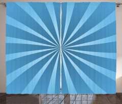 Hypnotic Radials Curtain
