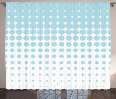 Vanishing Dots Curtain