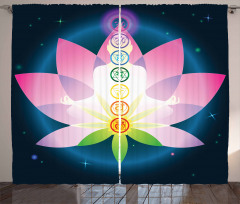 Lotus Flower Muladhara Curtain