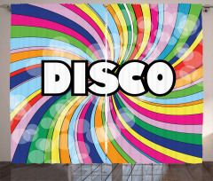 Eighties Disco Curtain