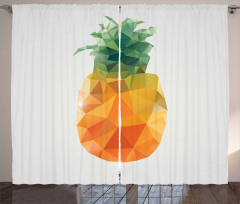 Angular Pineapple Curtain