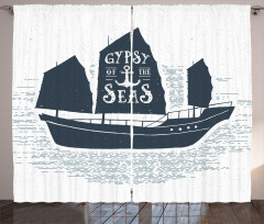 Gypsy of the Sea Curtain