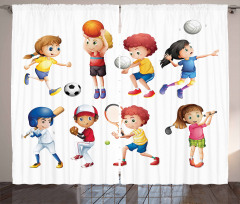 Active Children Curtain