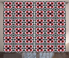 Oriental Suzani Pattern Curtain