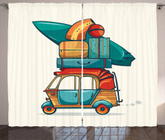 Rickshaw Luggage Curtain