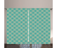 Classic Geometric Motif Curtain