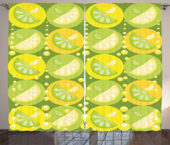 Trapped Limes in Cells Curtain