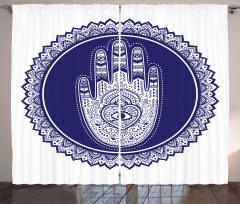 Middle Eastern Mandala Curtain