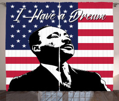 Martin Luther King Curtain