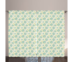 Dandelion Bloom Pattern Curtain