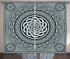 Celtic Mandala Curtain