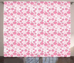 Strawberry-Like Dots Curtain