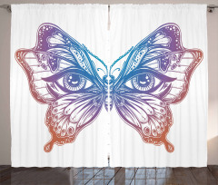 Artwork Design Tattoo Curtain